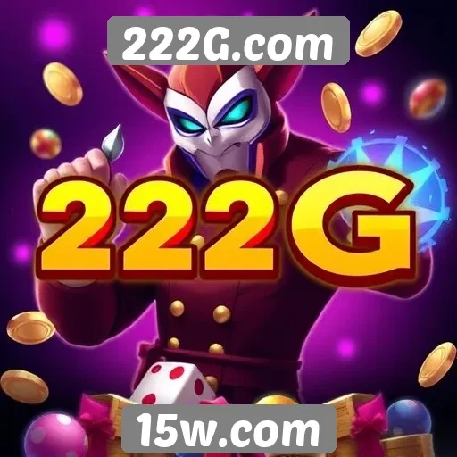 Variedade de jogos disponíveis no site 222G.com